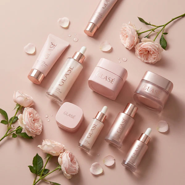 GLASÉ PDRN Glass-Skin Ritual — 8-Step Salmon-DNA Collagen Set